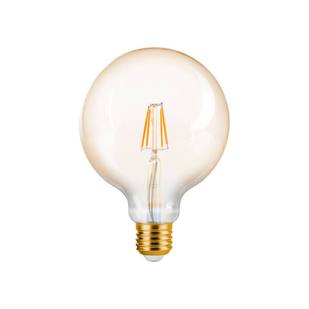 Lâmpada Led Save Energy Filamento G125 Vintage IP65 4W E27 Bivolt
