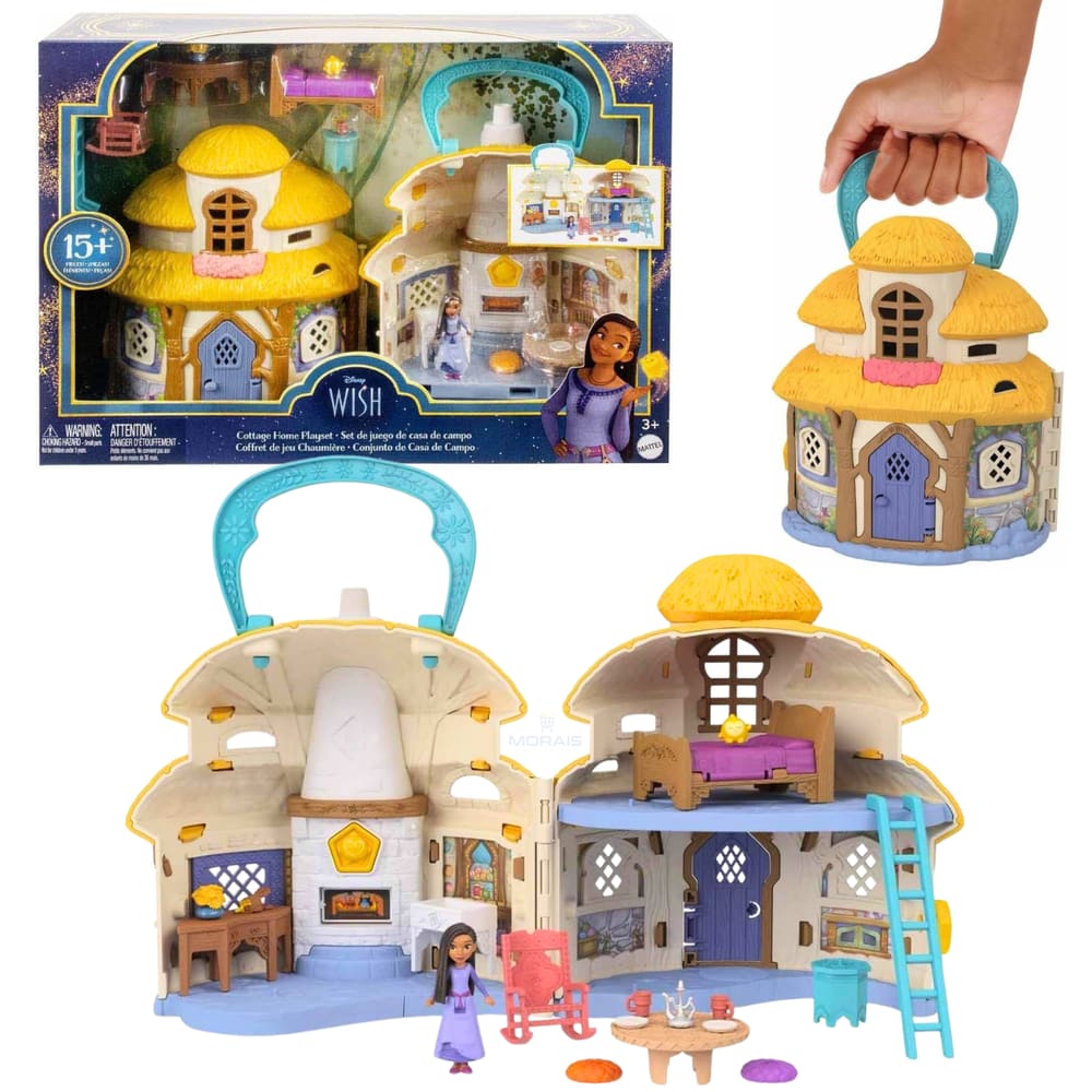 Conjunto Boneca Wish O Poder Dos Desejos Casa de Campo HRH76