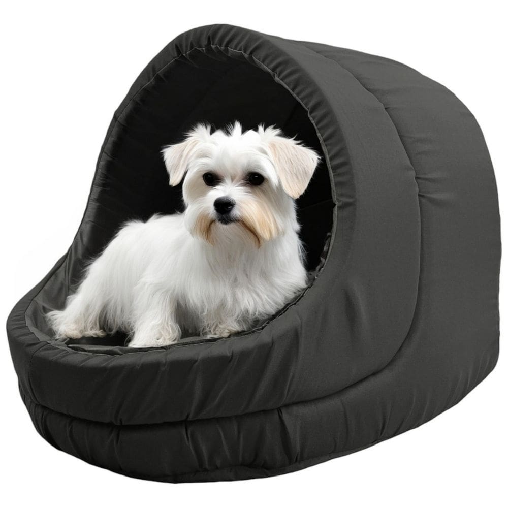 Cama Pet Iglu Raça Médio para Cachorro e Gato com Almofada