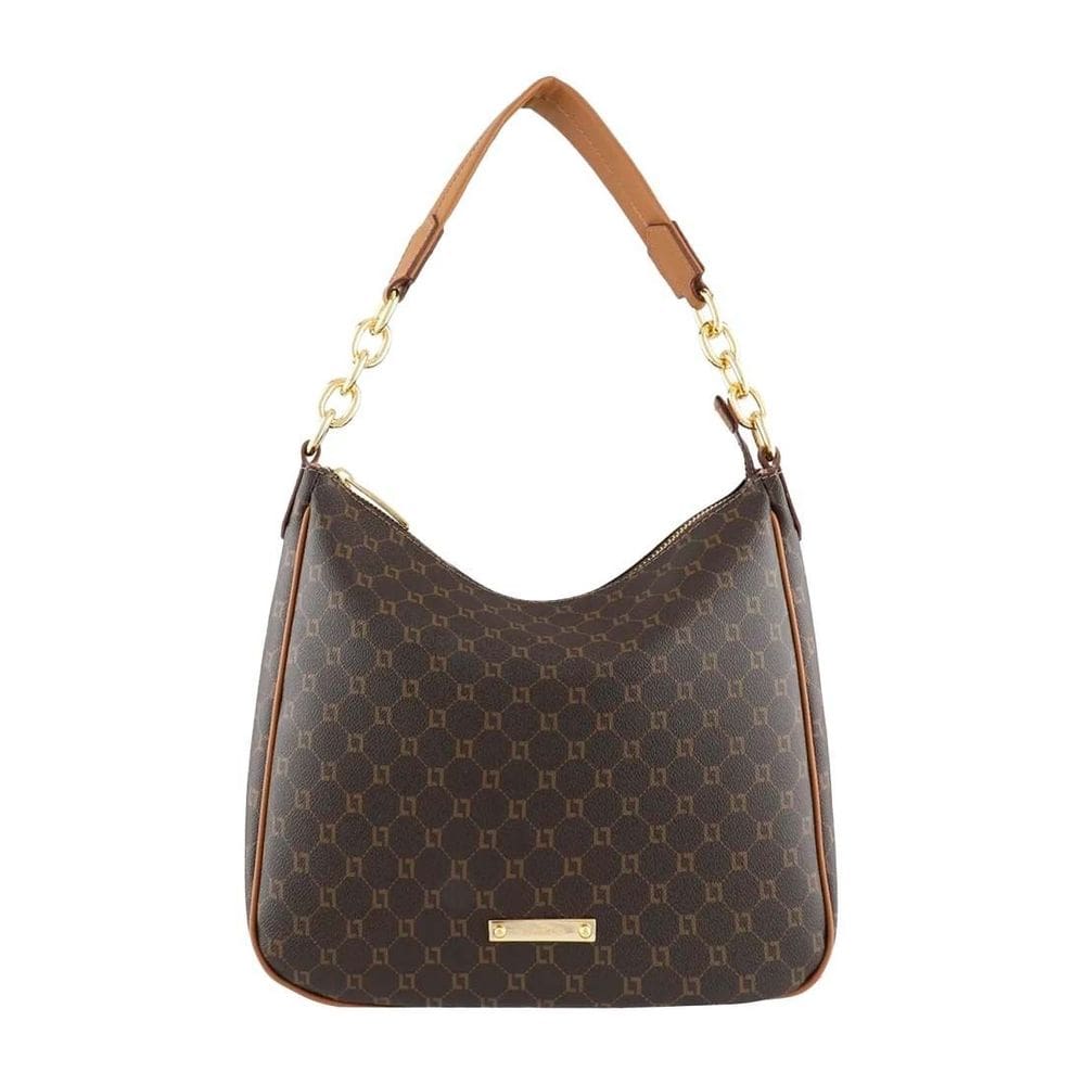 Bolsa Luz da Lua Hobo Média Monograma Mocca
