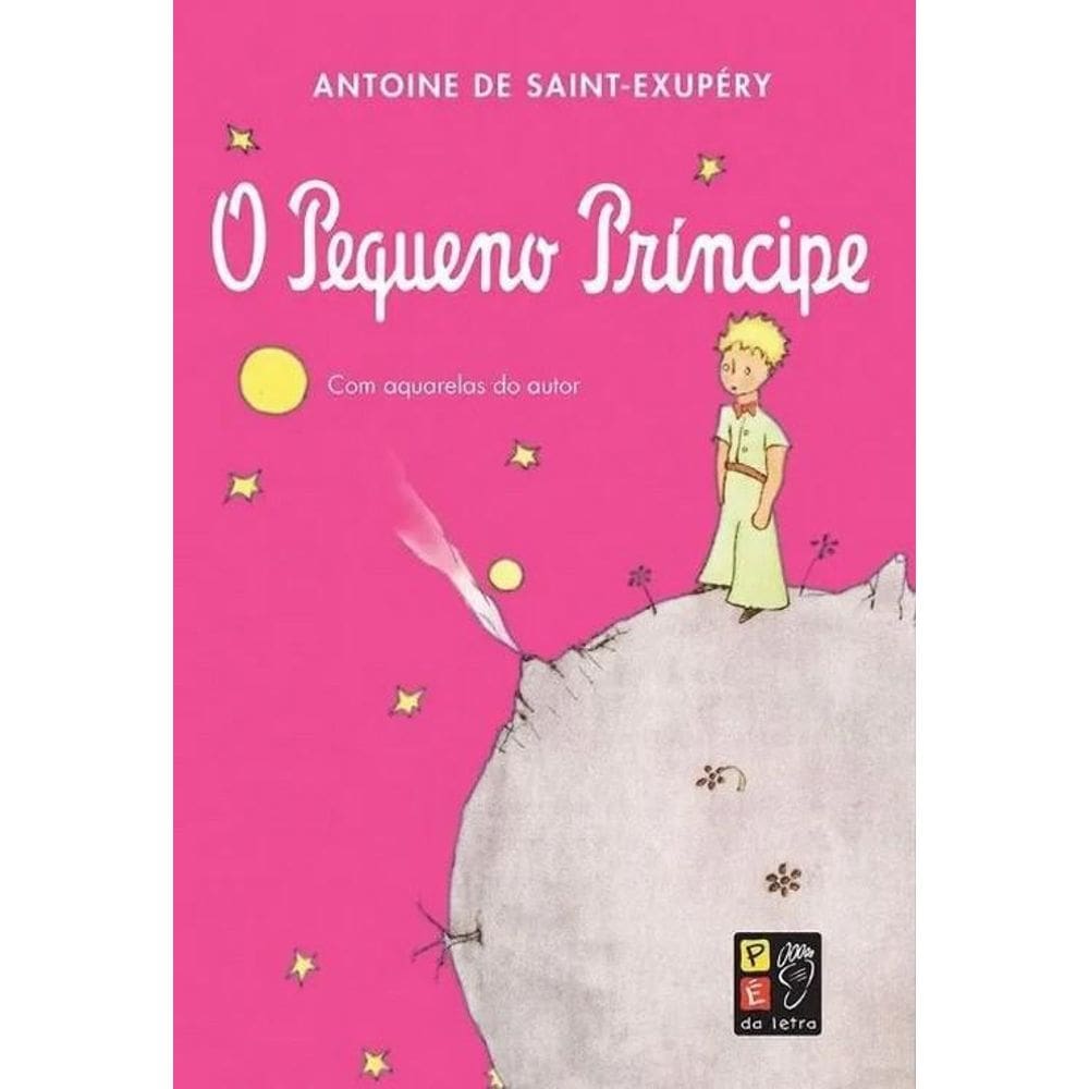 Livro O Pequeno Príncipe - Capa Rosa