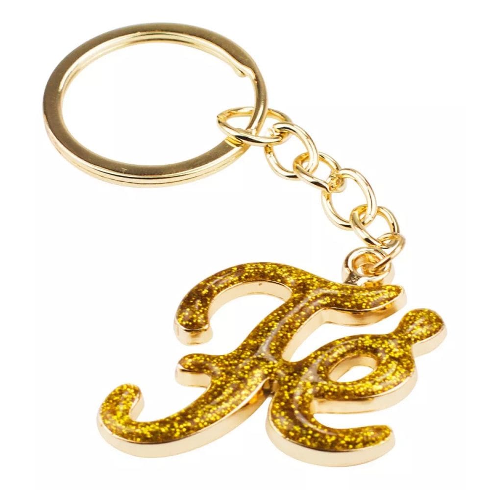 Chaveiro Fé Dourado 4cm