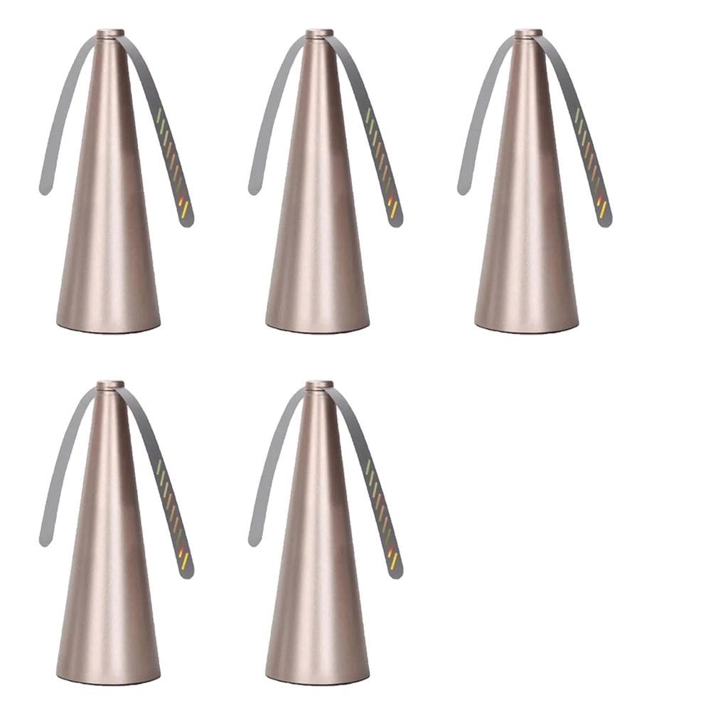 Repelente Ventilador Afasta Mosca Pernilongo Kit 5 unidades Mosquito Inseto Mesa Jardim Quintal Piquenique Lazer Acampamento Passeio