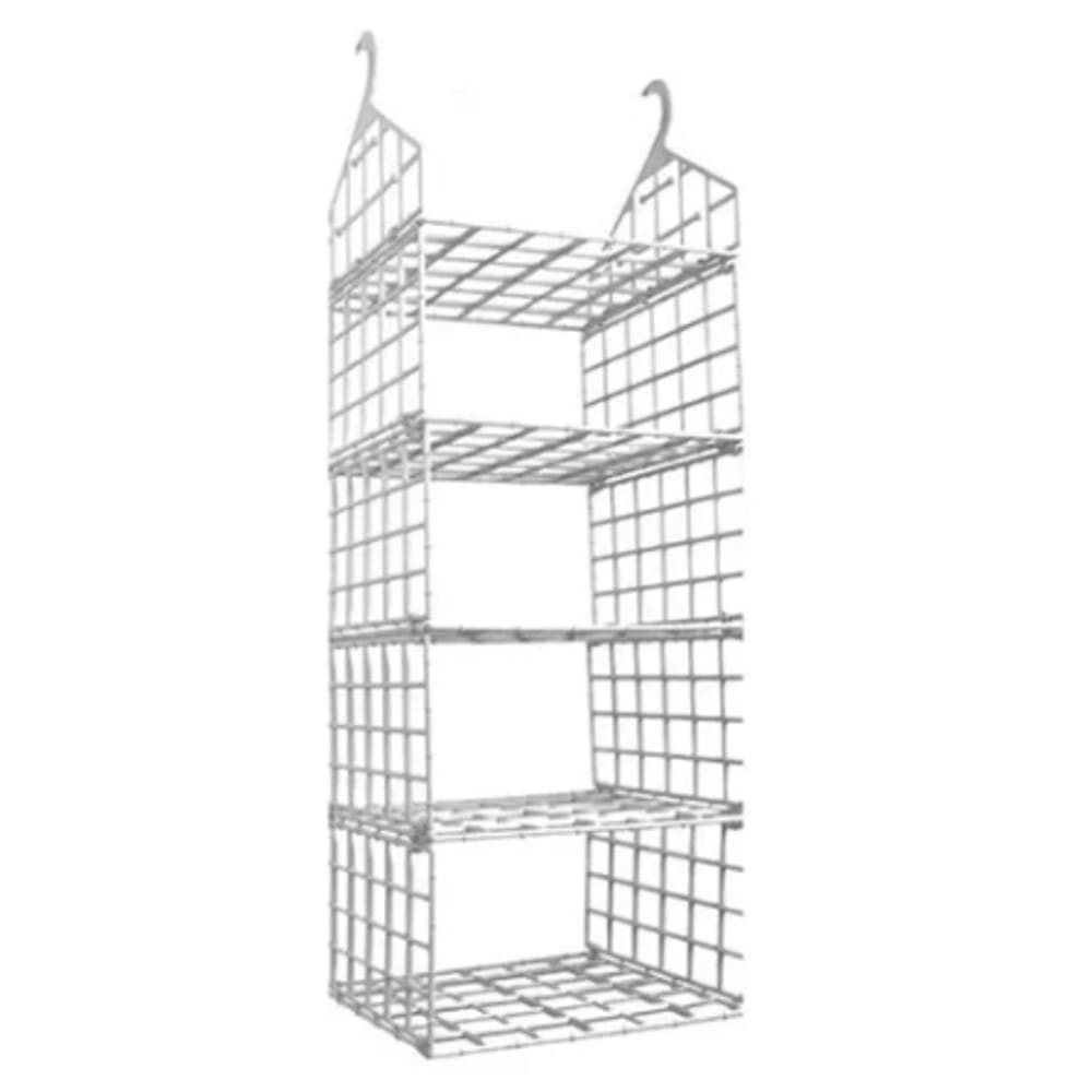 Organizador Suspenso Dobrável 5 Níveis Branco