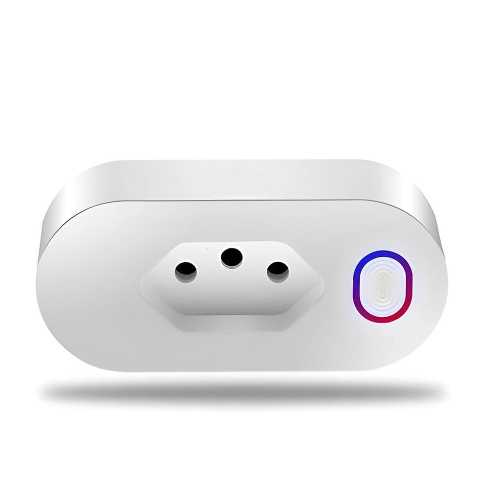 Tomada Wi-Fi Inteligente 10A Bivolt Casa Conectada Controle por App Google Home e Alexa