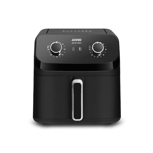 imagem-Fritadeira sem Óleo Air Fryer Arno Mega 7,5L Preta AFM7 | Arno - 110V