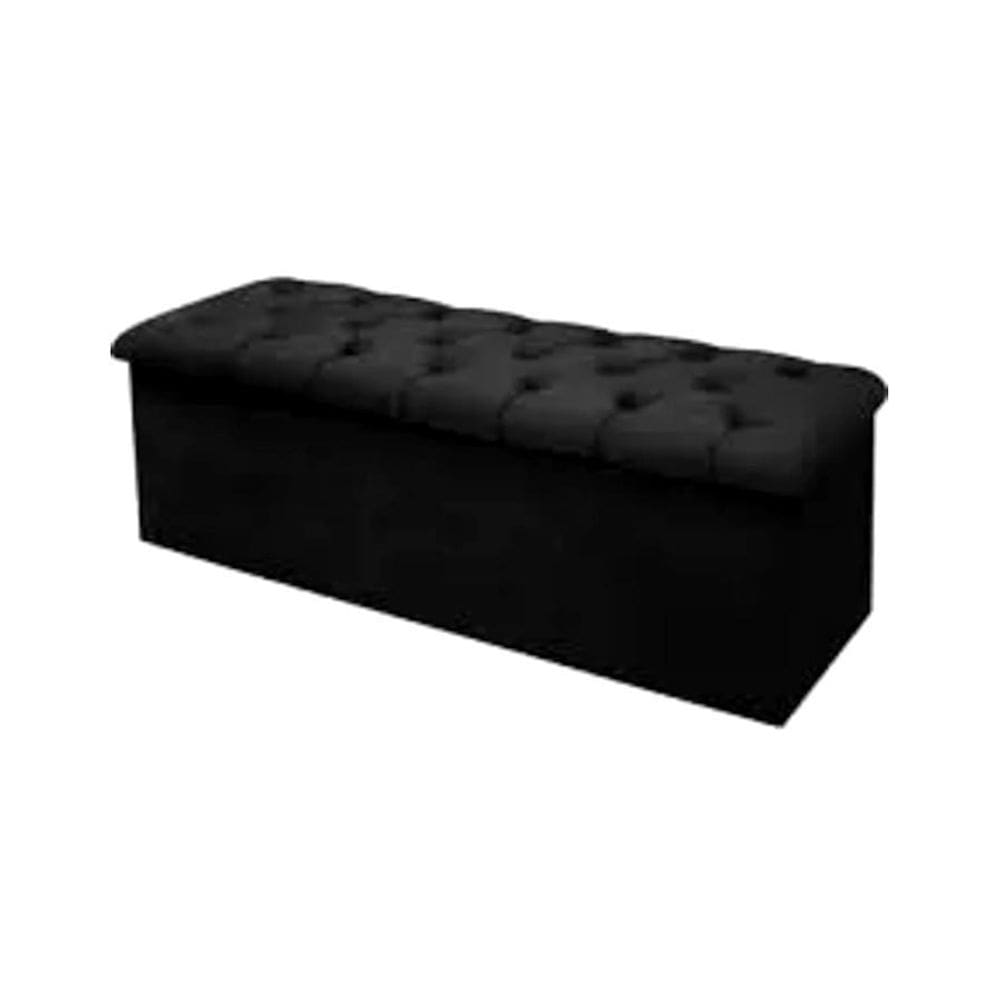 Puff Recamier Baú Pé de Cama Solteiro 90 cm