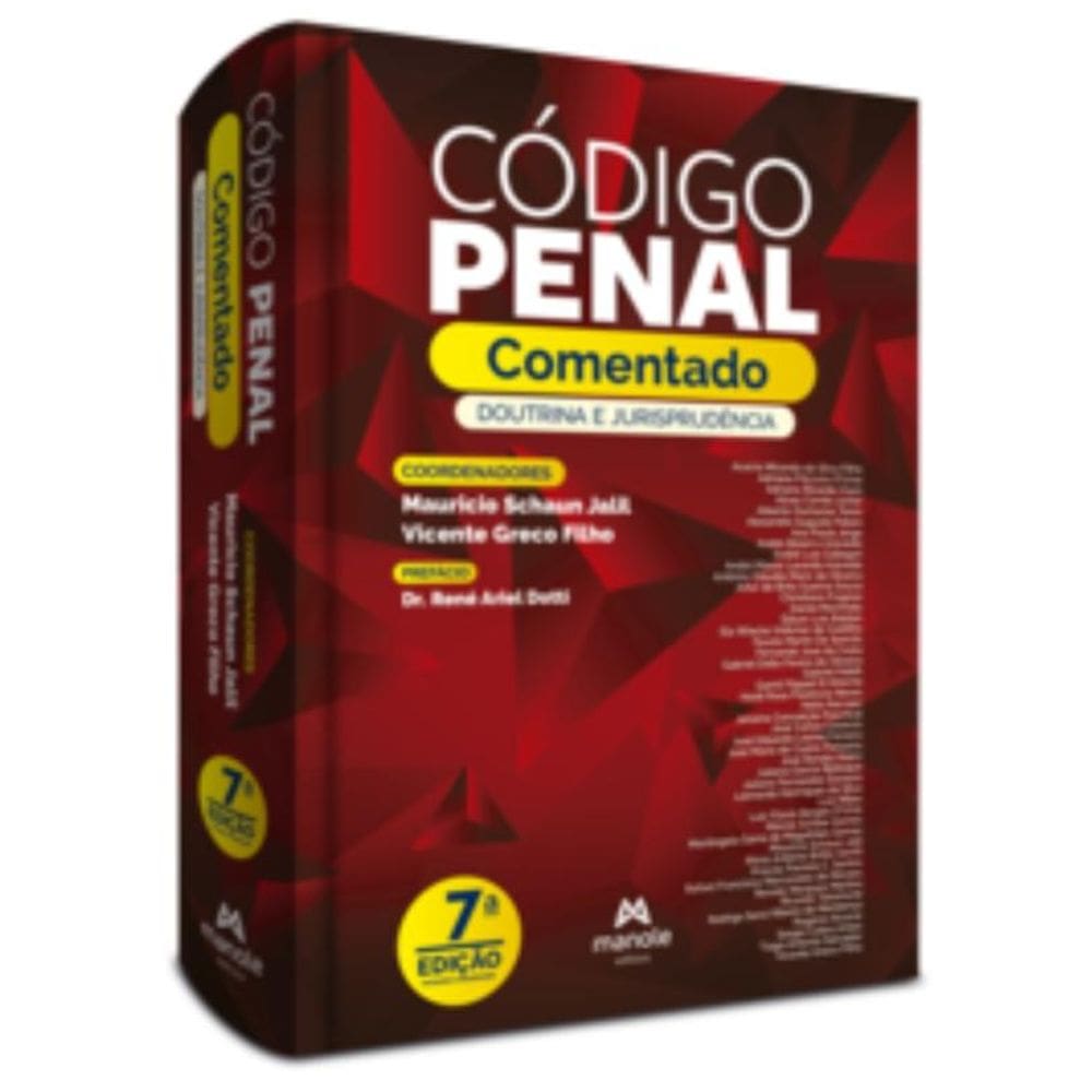 Código Penal Comentado - Doutrina e Jurisprudência - 07Ed/25