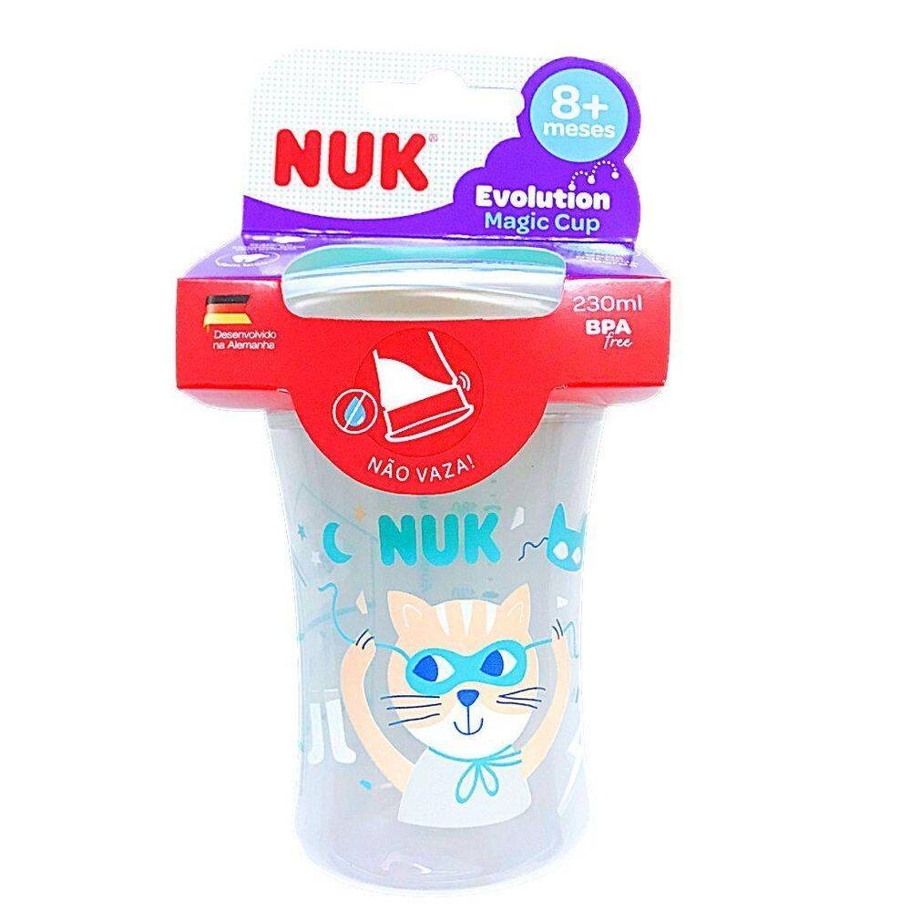 Copo Magic Cup 360 Evolution 230Ml 8M+ Gato - Nuk
