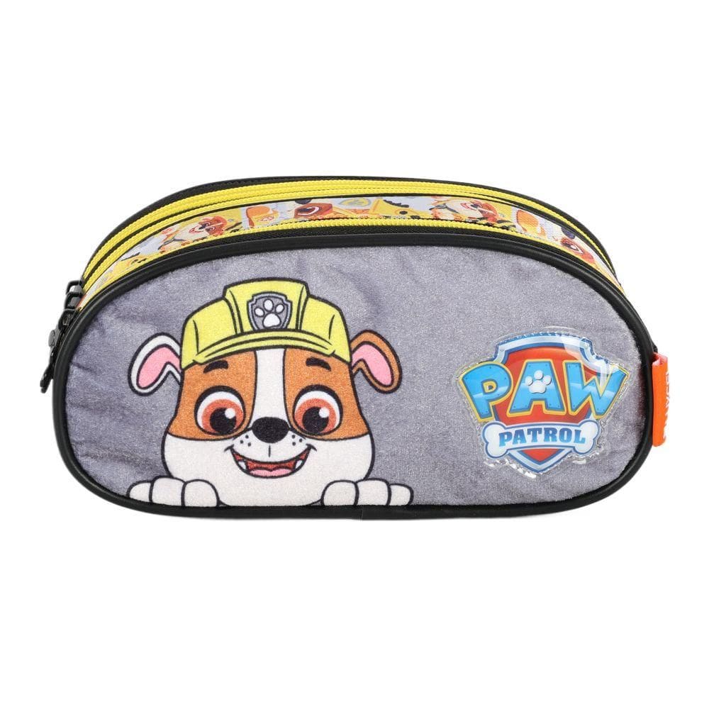 Estojo Escolar Luxcel Patrulha Canina Amarelo