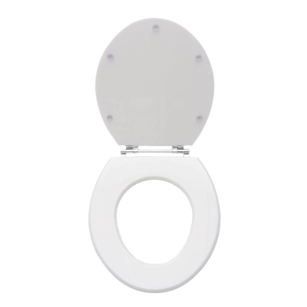 Assento Sanitário Poliéster Áries Branco Para Louça Eternit