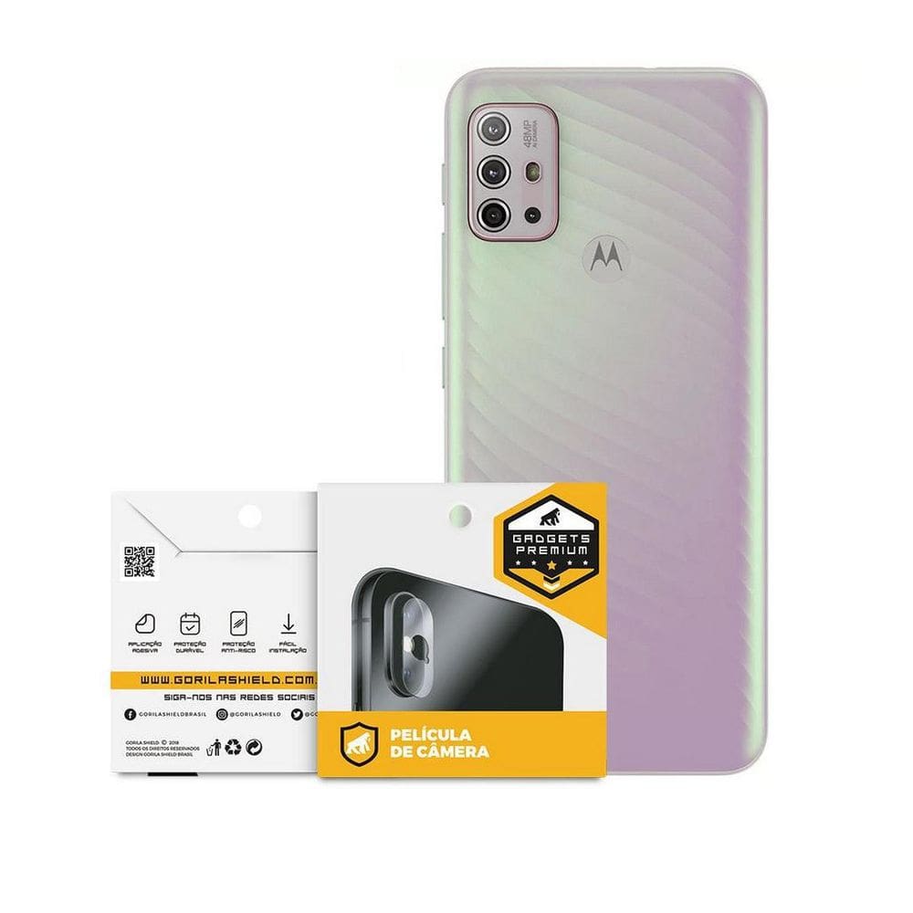 Película Para Lente De Câmera Para Motorola Moto G10 Gshield