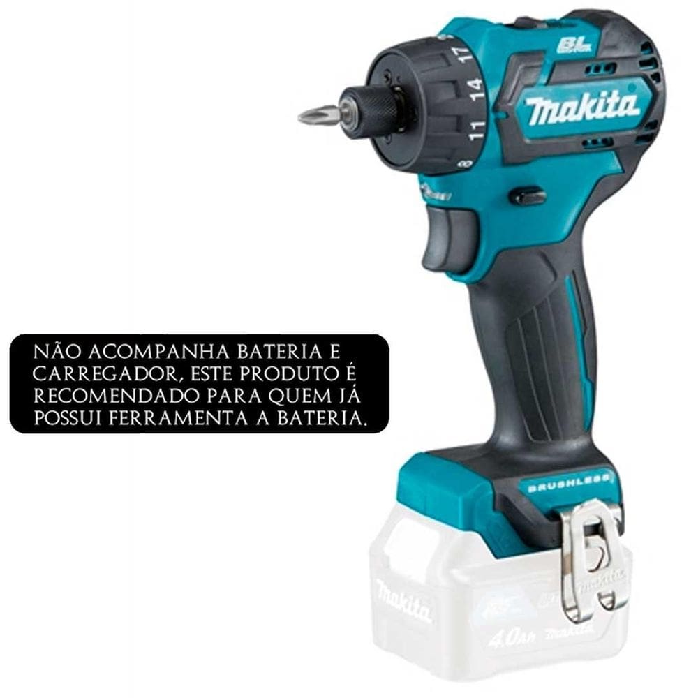Parafusadeira E Furadeira Bat 12V Cxt Makita Df032Dz