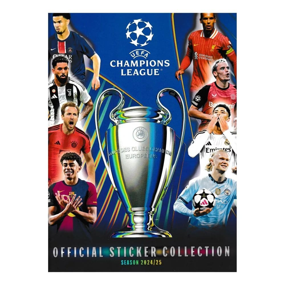 Álbum Capa Mole Uefa Champions League 2024/2025 (vazio)