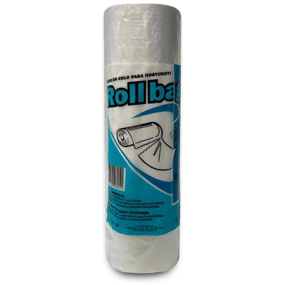 Kit 2 Bobinas Sacos Transparente Picotada 30X40 C/500 Sacos