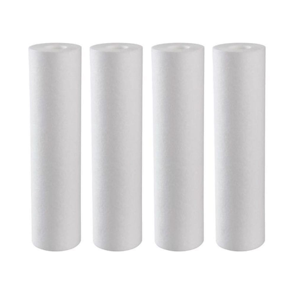 Kit 4 Filtro Refil Cartucho Polipropileno Liso 10 1 Micra