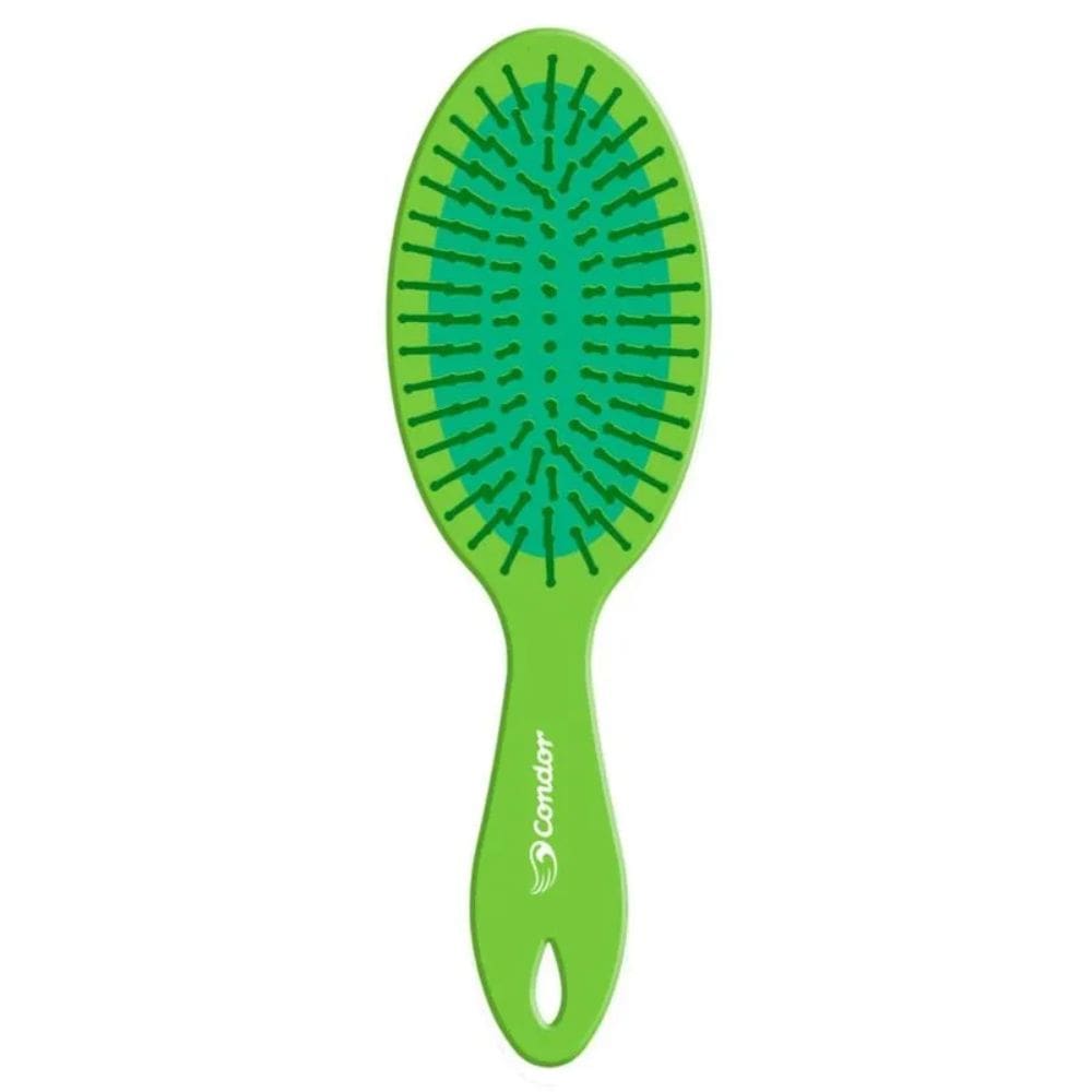 Escova Para Cabelo Oval Condor Divertidamente 2 com 1 Unidade