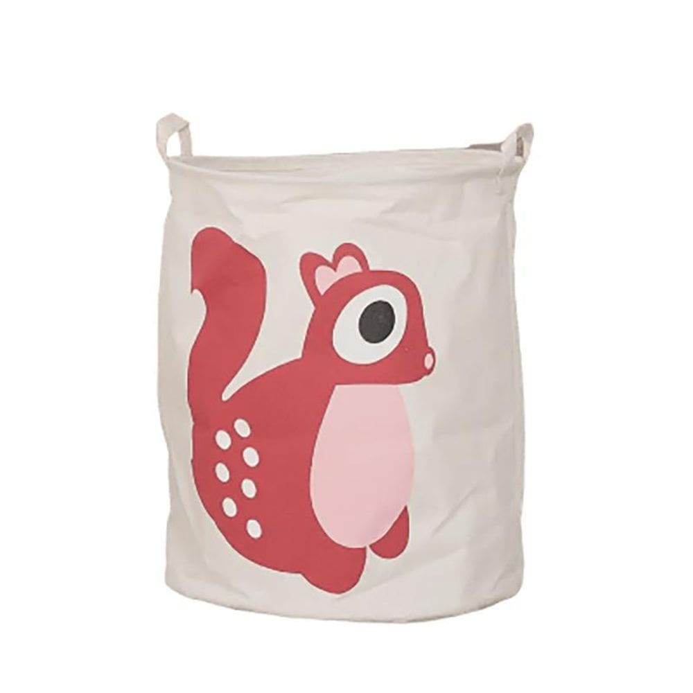 Cesto Multiuso Organizador De Brinquedos Esquilinho 40X50