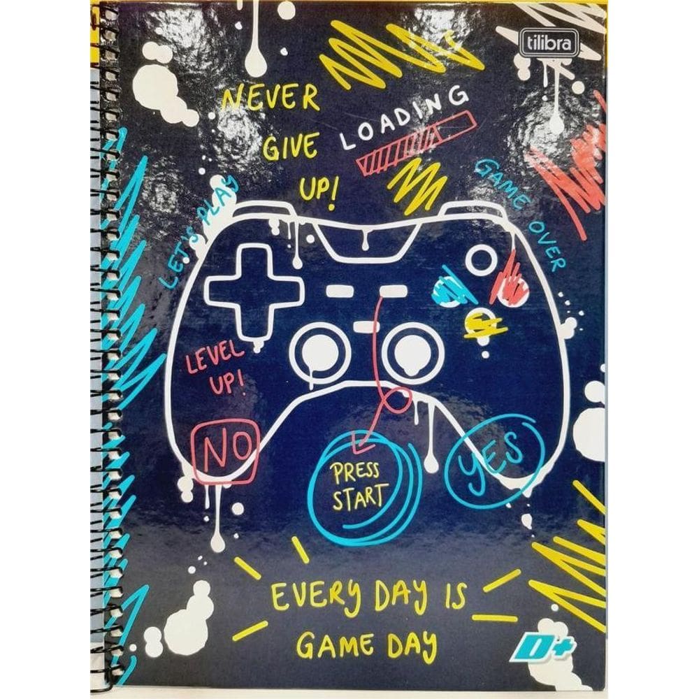 Caderno Univ. 10 Matérias 200Fls D Mais Capa 27 - Tilibra