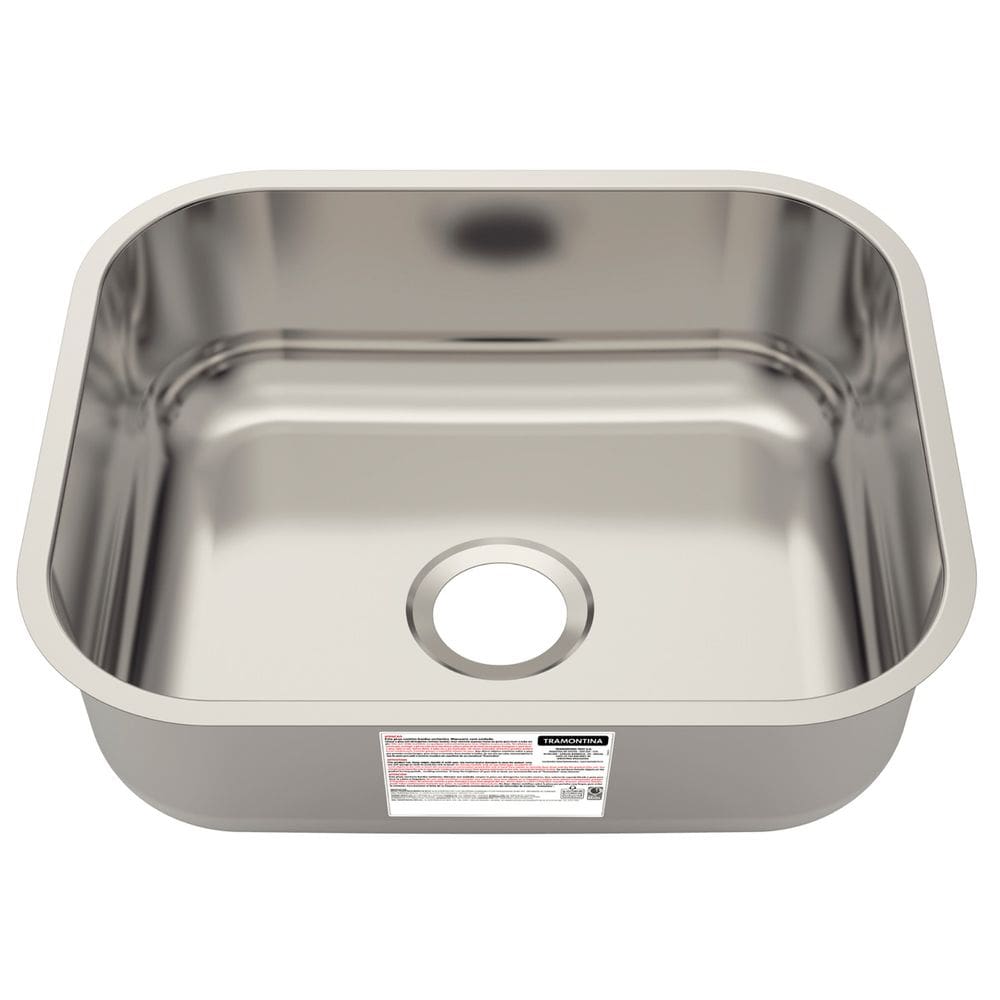 Cuba de Embutir Basic Aço Inox Acetinado 40BL - Tramontina 94081/556