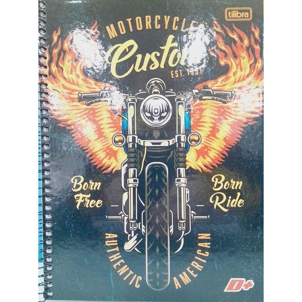 Caderno Univ. 10 Matérias 200Fls D Mais Capa 29 - Tilibra