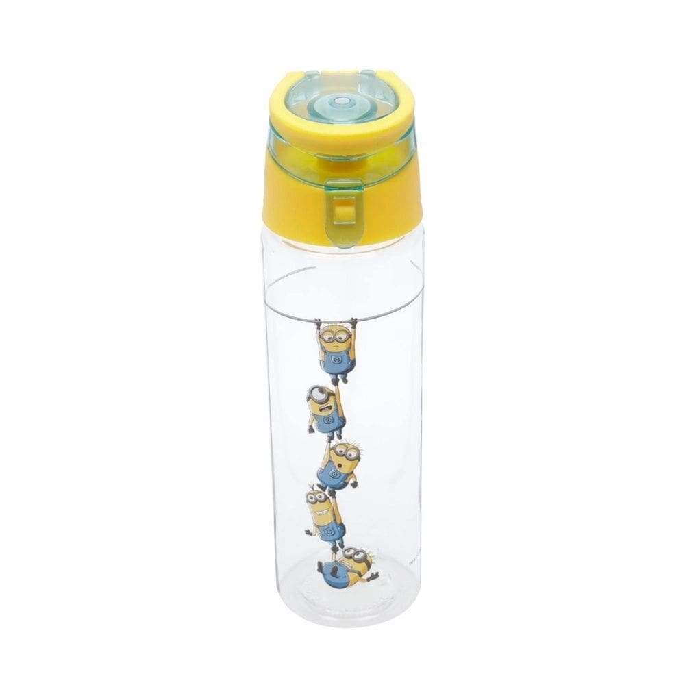 Garrafa Plástica Super Lid Minions Rope Amarelo 350 Ml