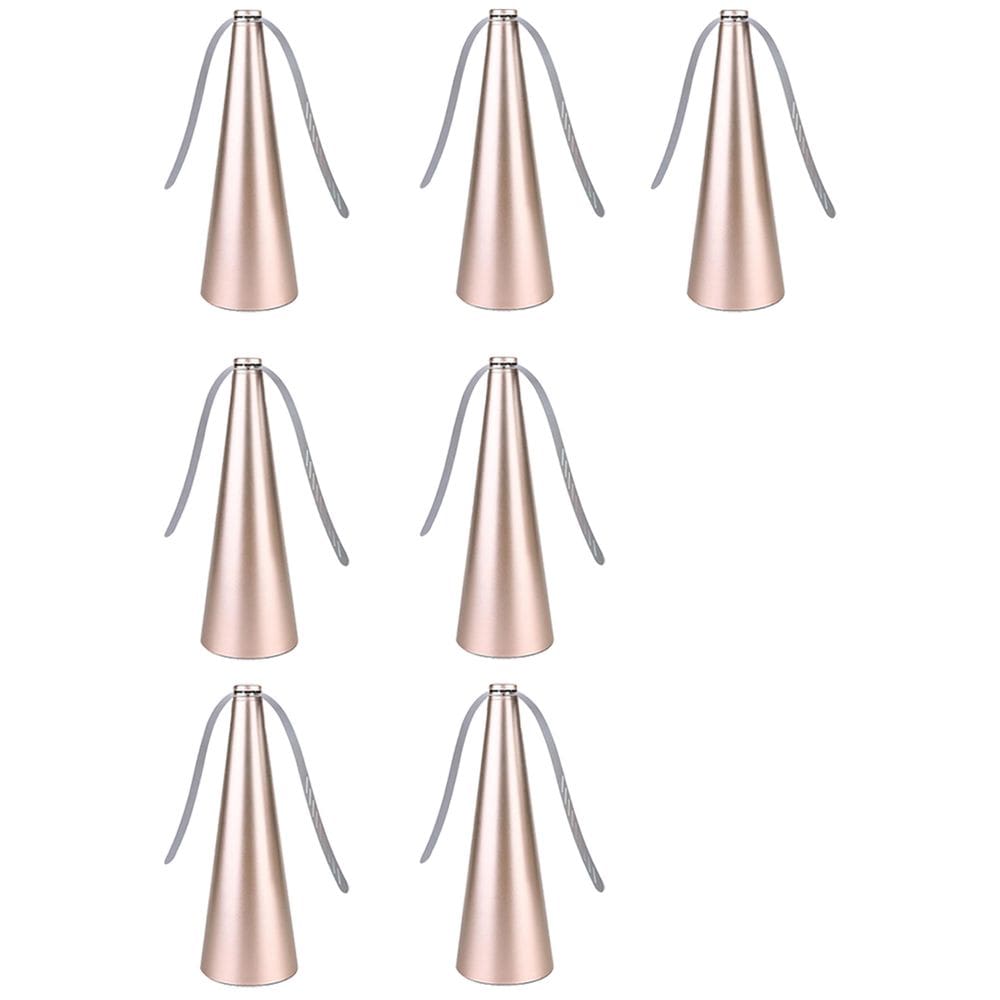 Repelente Ventilador Afasta Inseto Mosca Kit 7 Unidades Pernilongo Mosquito Jardim Mesa Piquenique Ar Livre Casa Quintal Lazer Passeio