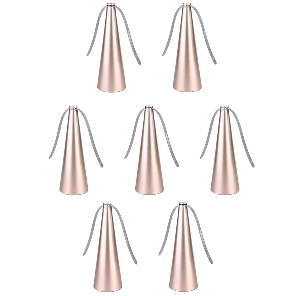 Repelente Ventilador Afasta Mosca Inseto Kit 7 Unidades Mosquito Pernilongo Mesa Casa Quintal Lazer Jardim Piquenique Ar Livre