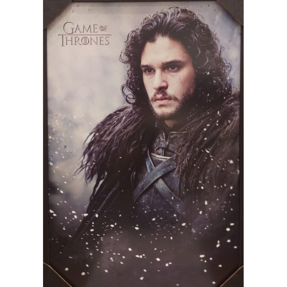 Quadro Tematico Game Of Thrones - Jon Snow