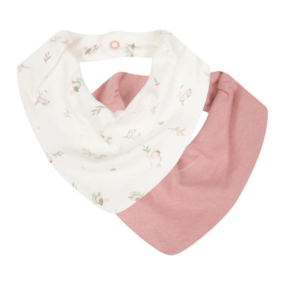 Kit Com 2 Babadores Bebê Bandana Garden Rose - Hug