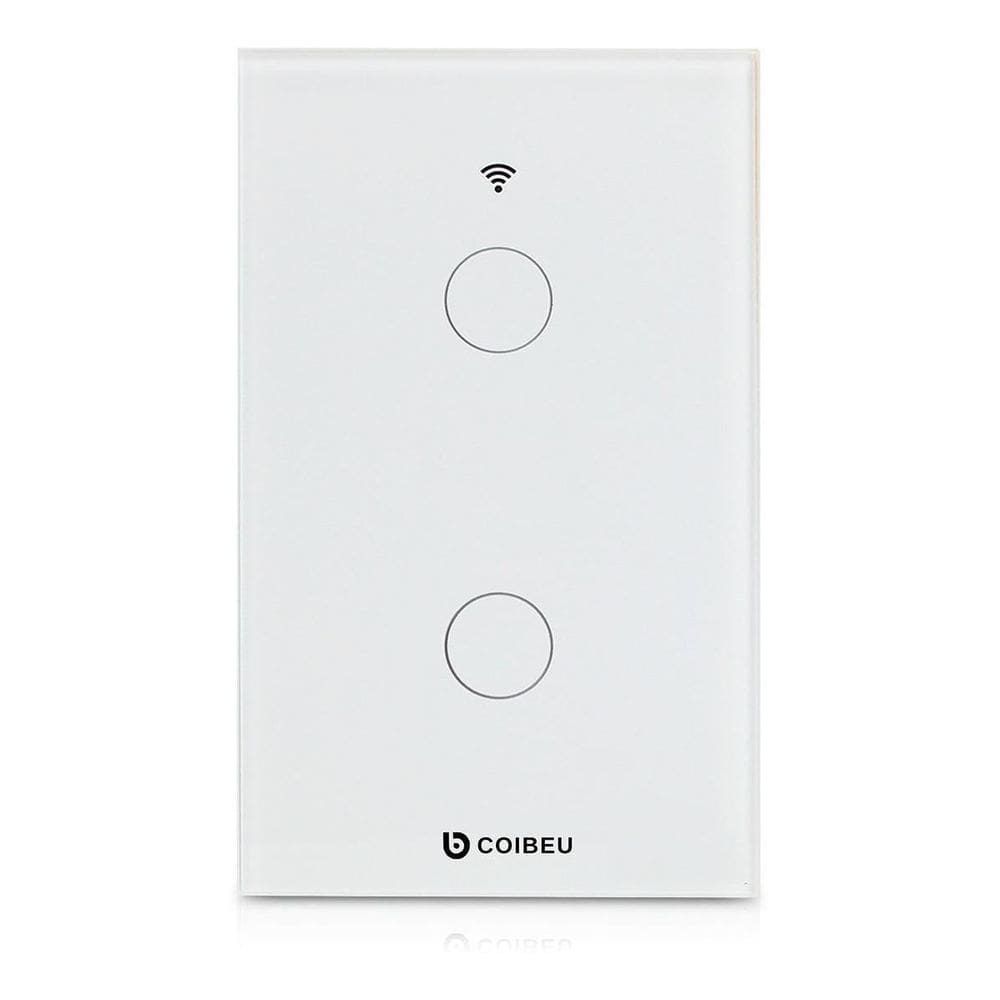 Interruptor Wi-Fi Inteligente Touch Rf333 2 Botões