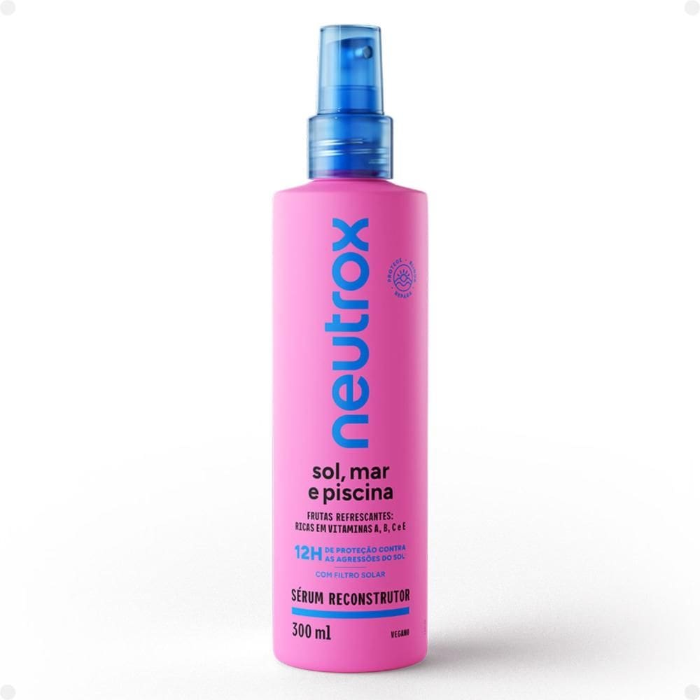 Spray Sérum Reconstrutor Neutrox Sol, Mar e Piscina 300ml