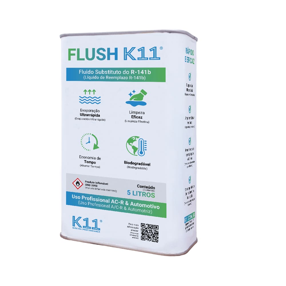 Flush K11 5 Litros para Limpeza de Refrigeração e Ar Condicionado