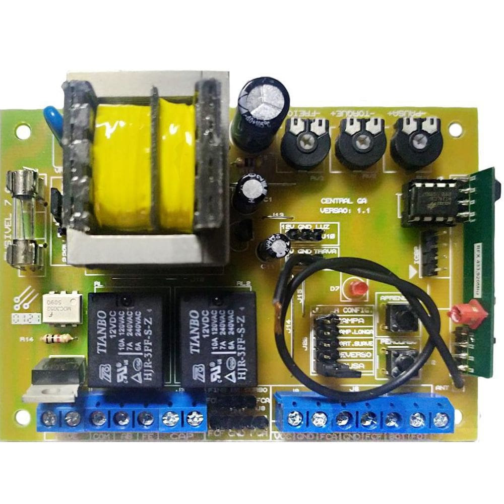 Kit - 1 Central De Comando Ga + 02 Ctrls Code Learning 6003