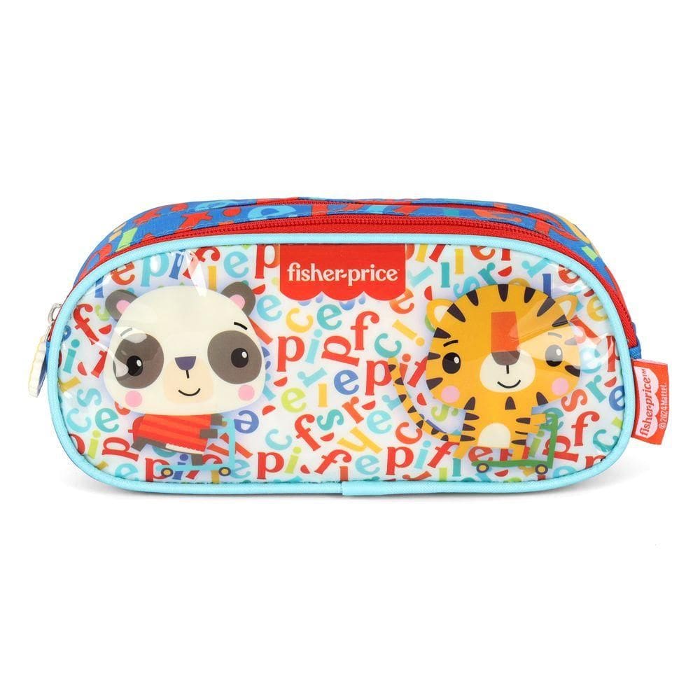 Estojo Escolar Luxcel Fisher-Price Colorido