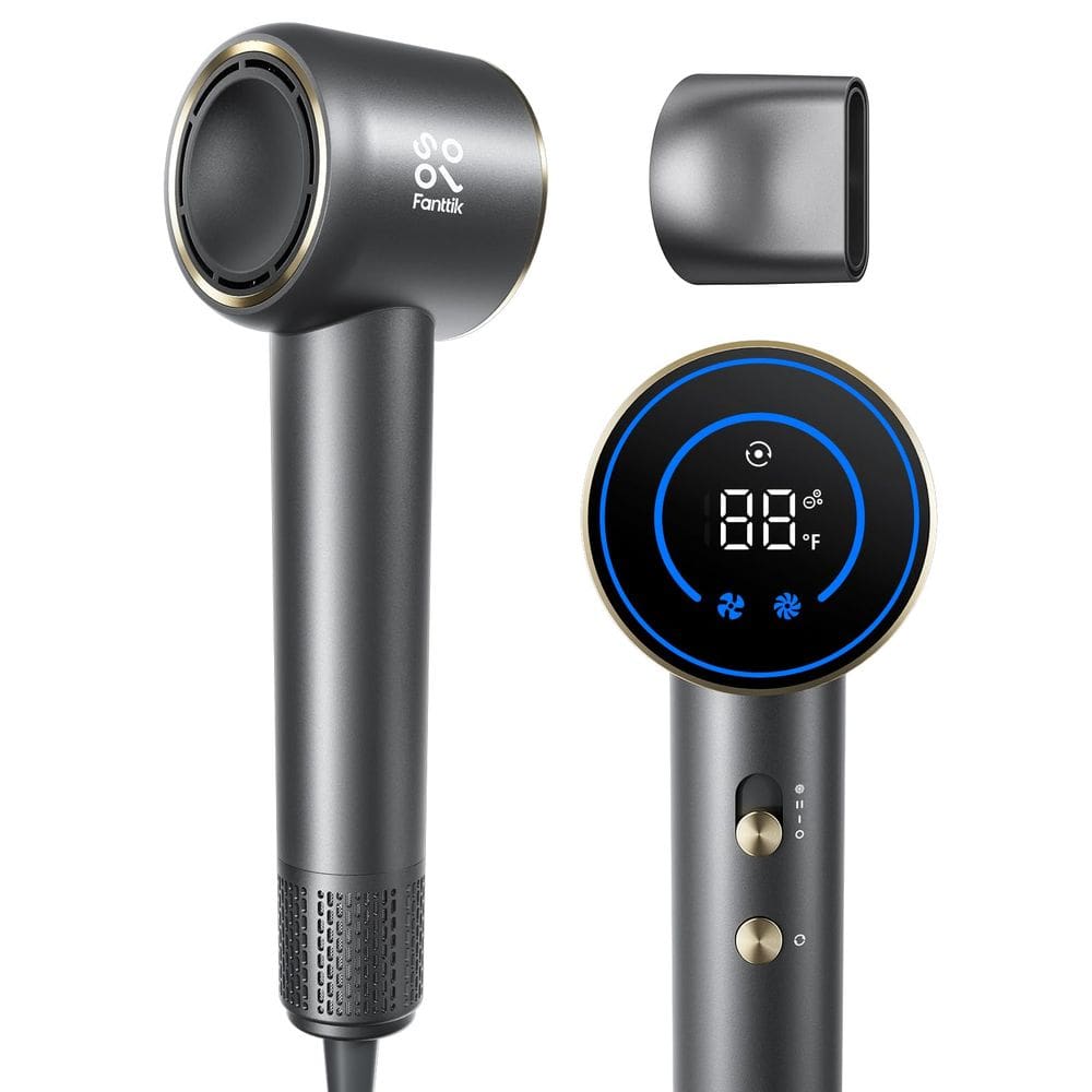 Secador de cabelo Fanttik Solo Aura H10 APEX Ionic HD Display