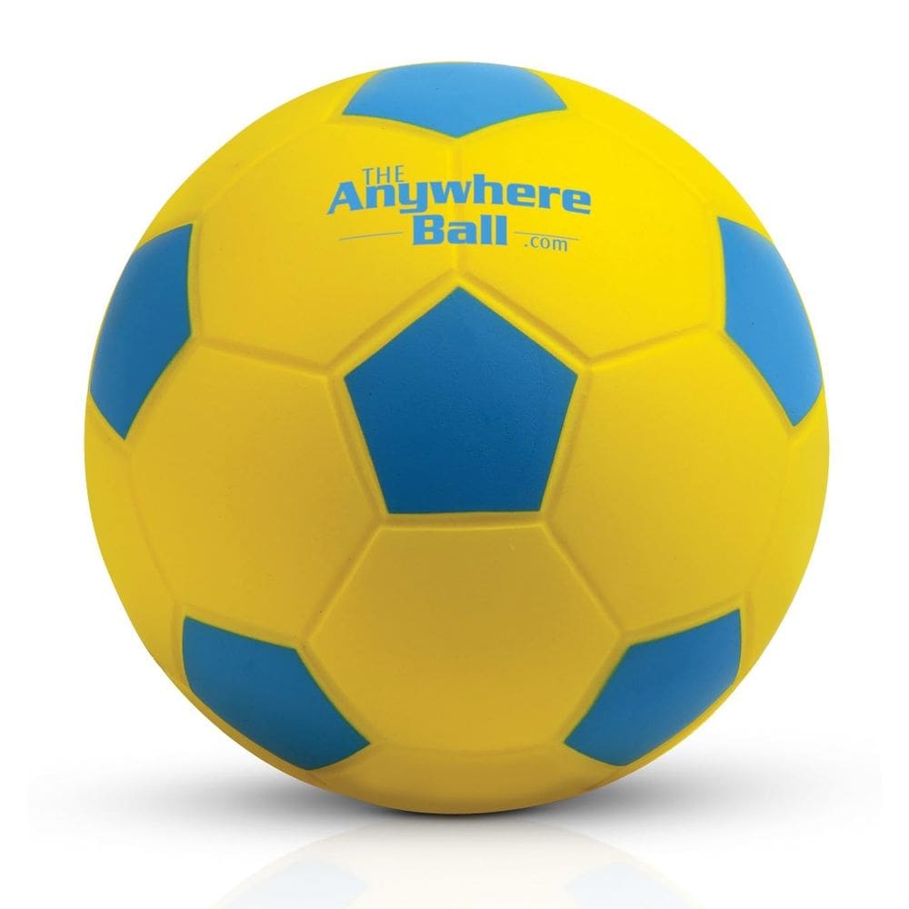 Bola de futebol de espuma Thin Air Brands, supermacia para crianças, amarela