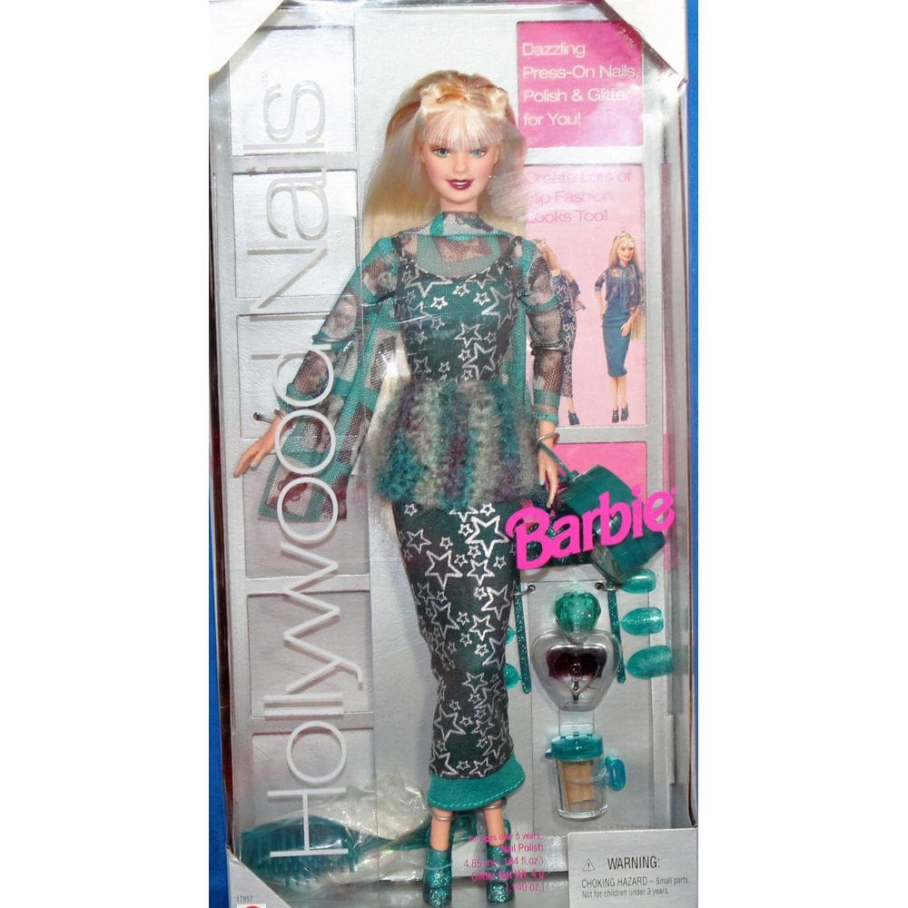 Boneca Barbie Hollywood Nails 1999 Mattel #17857 Edição Especial