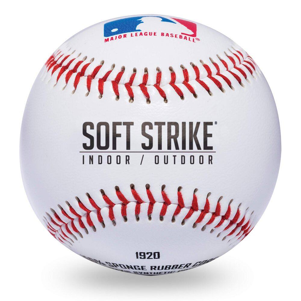 Bola de teeball Franklin Sports MLB Soft-Strike, tamanho oficial