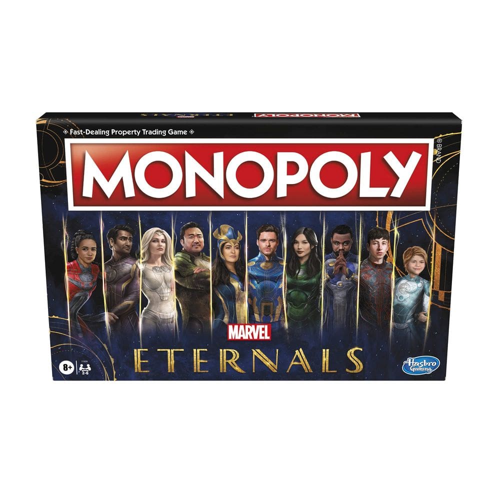 Jogo de tabuleiro Monopoly Marvel Studios` Eternals Edition