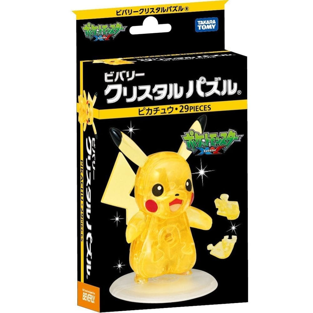Quebra-cabeça 3D Beverly Pokémon XY Crystal Pikachu 29 peças