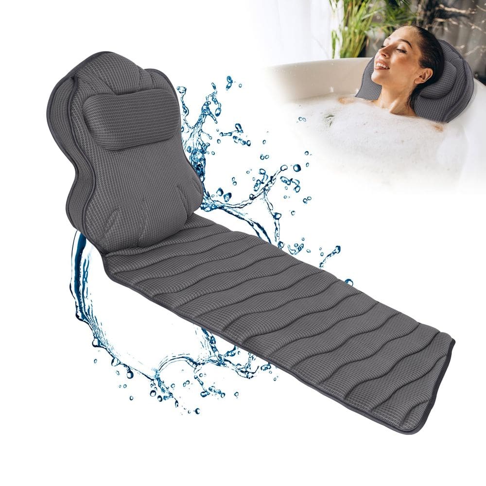 Almofada de banho de corpo inteiro Idle Hippo Extra Thick para banheira