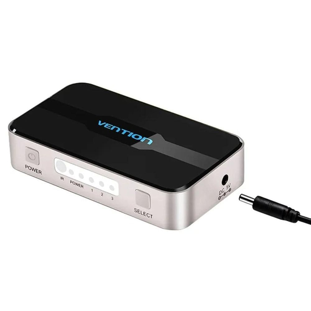 Vention Hdmi Switcher Hdmi 3 Em 1 Divisor Com 4K Full Hd