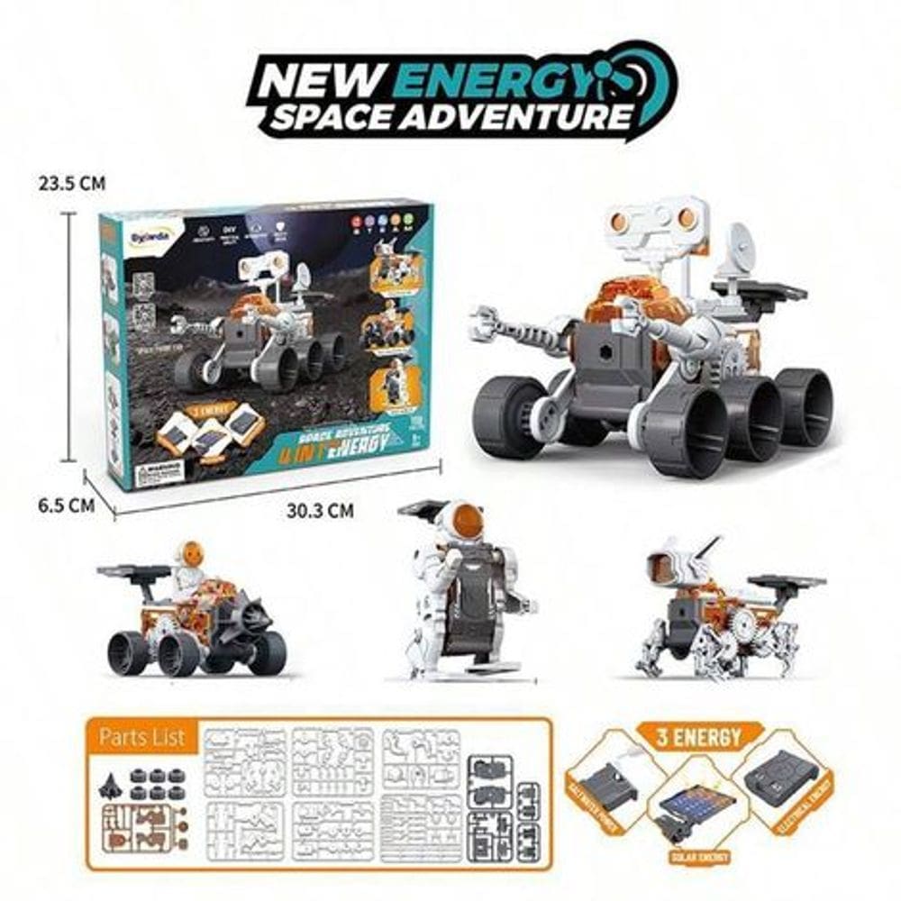 Kit Educacional Robótica Steam Novo Cientista Experiencia Espacial