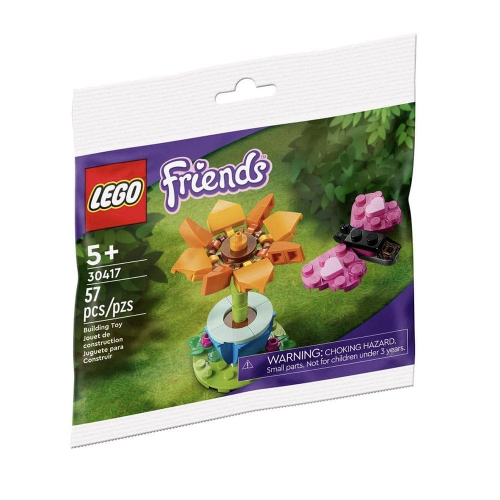 Brinquedo LEGO Friends Garden Flor e Borboleta (30417)