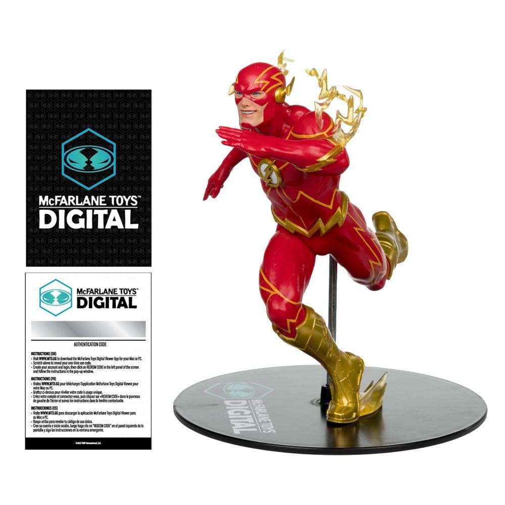 Estátua McFarlane Toys DC Direct The Flash de Jim Lee 1:6