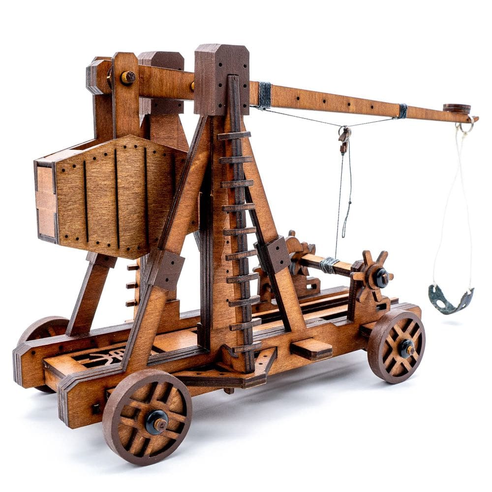Puzzles de madeira Toystub Trebuchet Science Building Kit