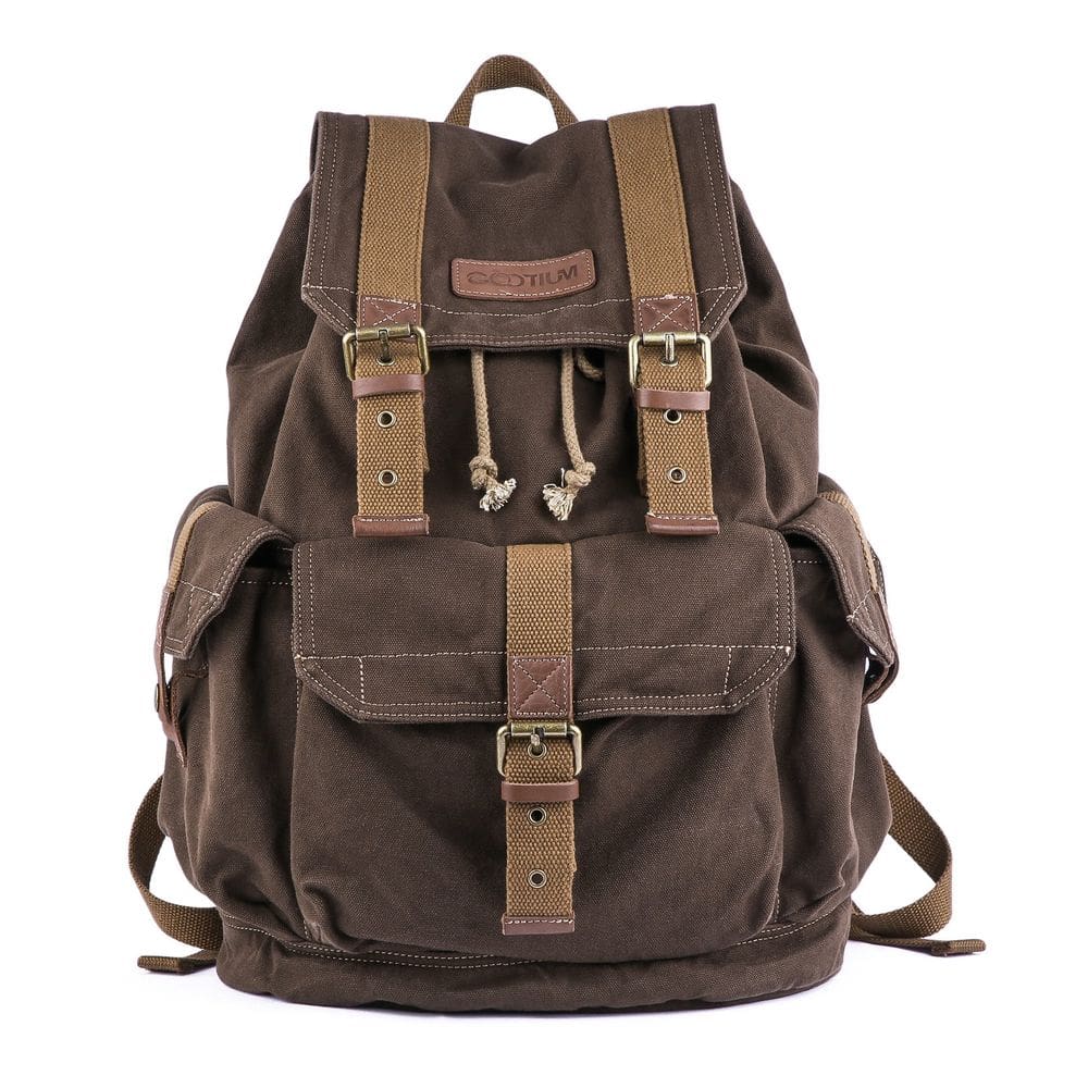 Mochila Gootium 21101CF de lona grossa de alta densidade