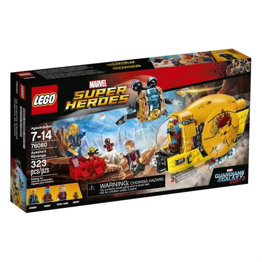 Brinquedo de construção LEGO Marvel Super Heroes Ayesha`s Revenge 76080
