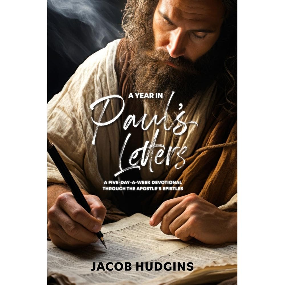 Livro devocional Um ano nas cartas de Paulo, de Jacob Hudgins
